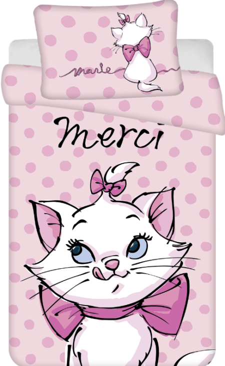 Disney Aristocats peuterdekbedovertrek Princess- 100 x 135 cm - Katoen