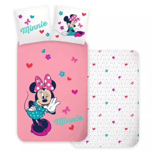 Minnie Mouse Peuterdekbedovertrek Fluister - 100 x 135 cm - Katoen