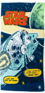 Star wars strandlaken meerkleurig 70 x 140cm