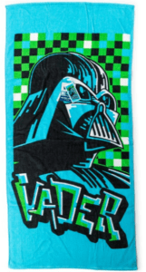 star wars darth vader strandlaken blauw 70x140 cm