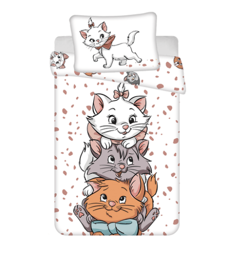 Aristocats Peuterdekbedovertrek Friends - 100 x 135 cm - Katoen