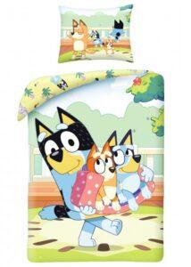 Bluey Bandit, Bluey and Bingo Dekbedovertrek eenpersoons