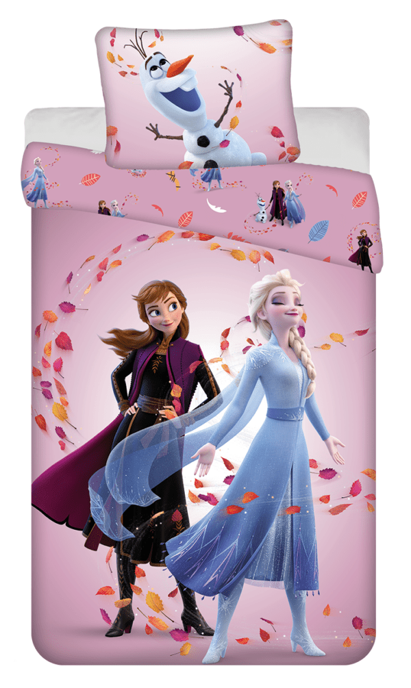 Frozen dekbedovertrek roze