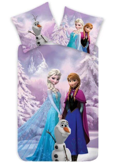 Disney Frozen Dekbedovertrek Snowy - 140 x 200 cm - Katoen