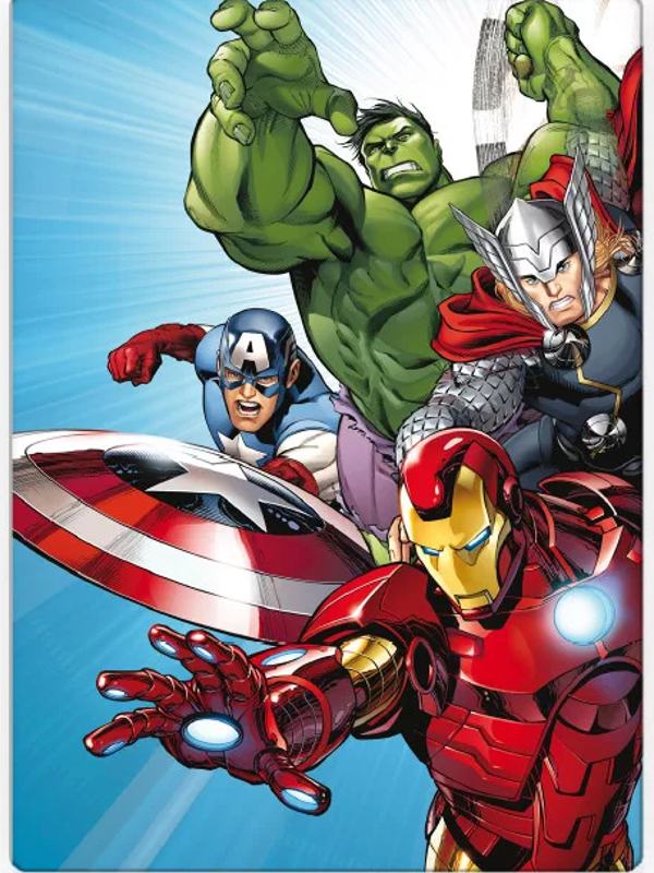 Avengers fleece kleedje 100x140