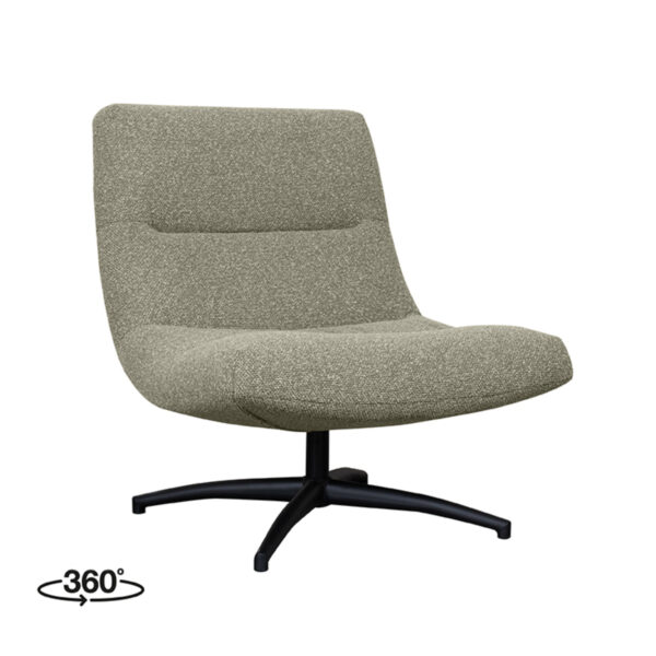 LABEL51 Fauteuil Calix - Naturel - Boucle