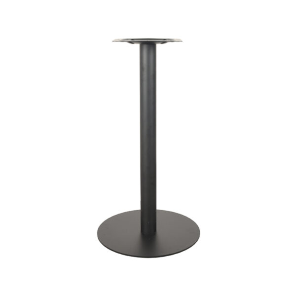 LABEL51 Bartafel Tafelpoot Enkel - Zwart - Metaal - Enkel Rond 92 cm