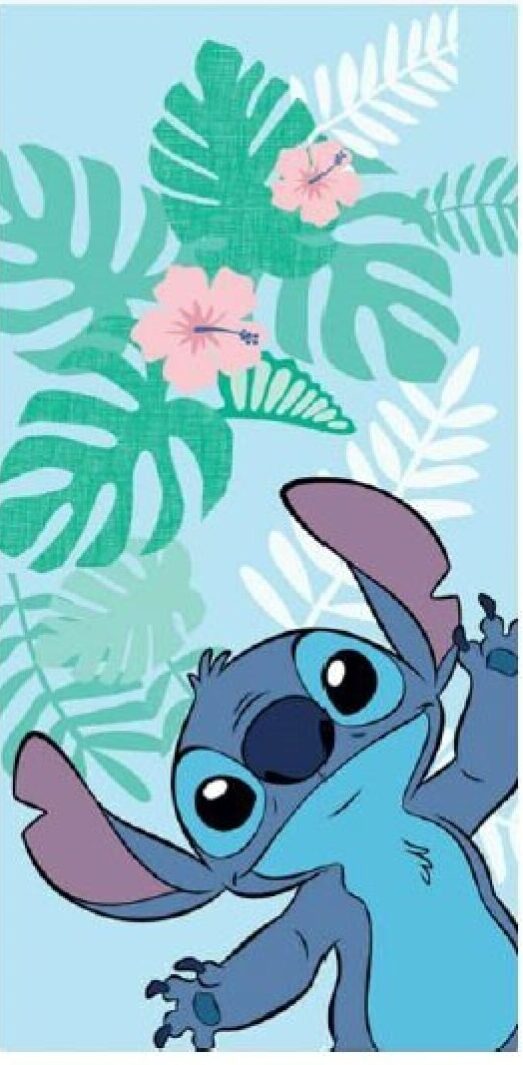 LILO & STITCH - Stitch - Beach Towe / Strandlaken 100% Polyester - 70x140cm