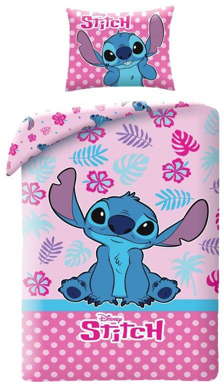 Stitch Roze Dekbedovertrek