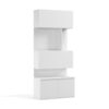 Kast met bureau 100x228 cm - voor bij opklapbed 228 cm hoog