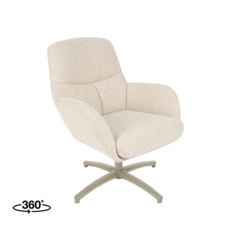 LABEL51 Fauteuil Chill Zone - Naturel - Boucle - One Size