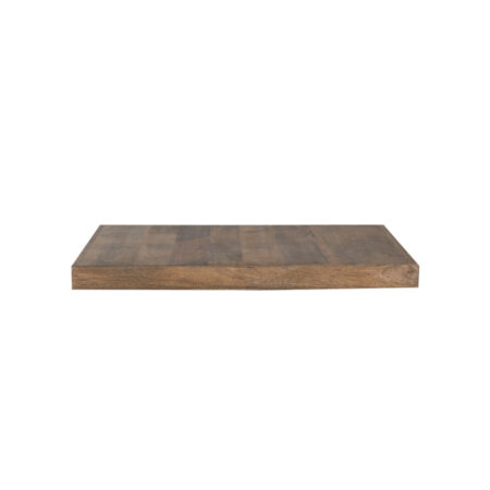 LABEL51 Eetkamertafel Tafelblad Straight Edge - Rough - Mangohout - 70 cm Straight
