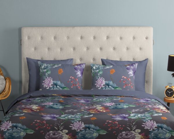 Good Morning Dekbedovertrek "bloemen" - Multi - (240x200/220 cm) - Katoen - Afbeelding 3