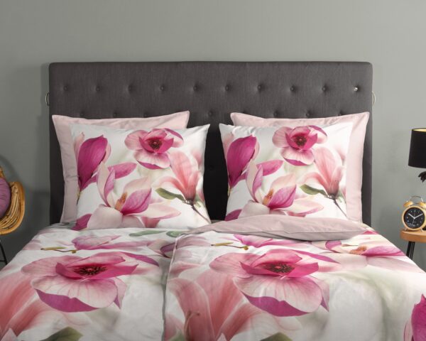 Good Morning Dekbedovertrek "magnolia bloemen" - Multi - (135x200 cm) - Katoen - Afbeelding 3