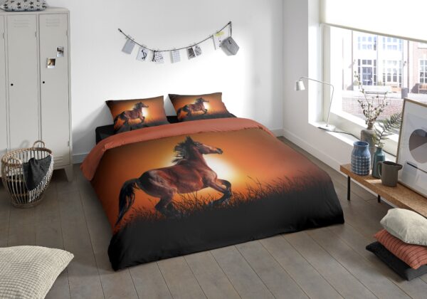 Pure Microfiber dekbedovertrek  "Freedom" - Bruin