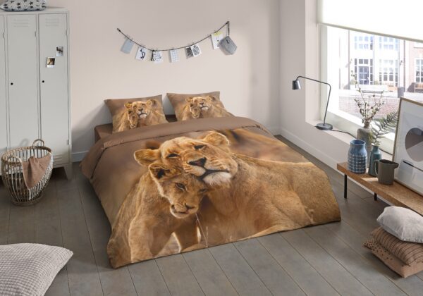 Pure Microfiber dekbedovertrek  "Lovely" - Multi