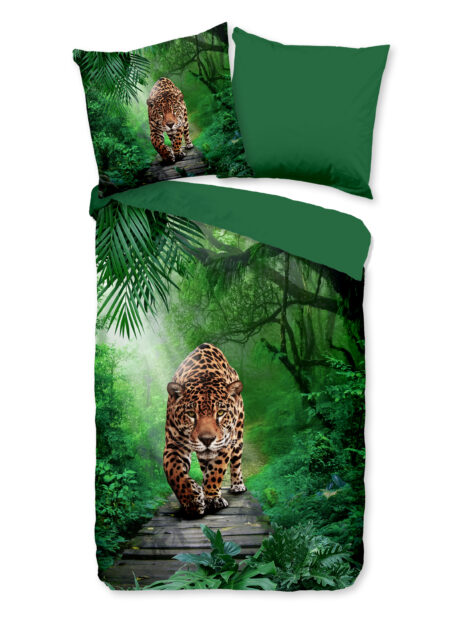 Pure Dekbedovertrek "luipaard" - Multi - (135x200 cm) - Microfiber