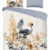 Good Morning Dekbedovertrek "bloemen en vogels" - Multi - (200x200/220 cm) - Katoen