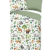 Good Morning Kinderdekbedovertrek "Afrikaanse dieren / big five" - Multi - (135x200 cm) - Katoen