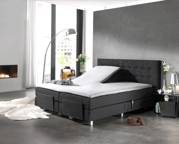 Splittopper Katoen Hoeslaken Wit 180 x 200