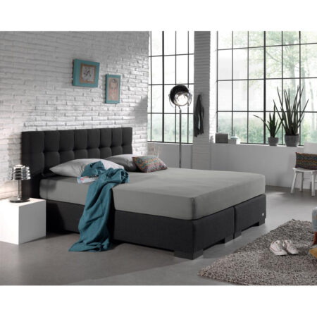 Dubbel Jersey 220 gr. Hoeslaken Grijs 160/180 x 200/220