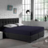 Dubbel Jersey 220 gr. Hoeslaken Navy 140 x 200/220