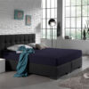 Dubbel Jersey 220 gr. Hoeslaken Navy 140 x 200/220
