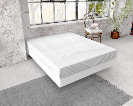 Flanel Premium Hoeslaken Wit 160 x 200/210
