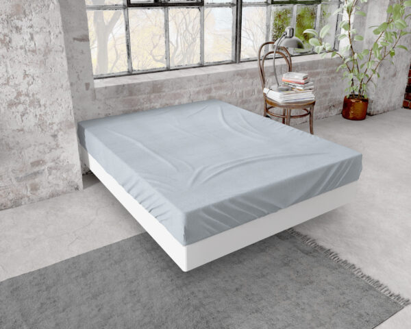 Flanel Premium Hoeslaken Grijs 140 x 200/210