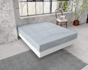 Flanel Premium Hoeslaken Grijs 160 x 200/210