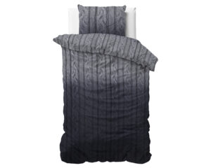 DH Flanel Dante Antraciet 140 x 220
