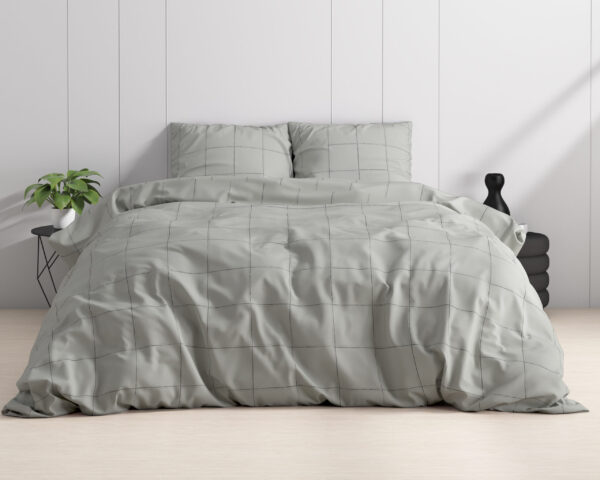 Dreamhouse Deep check Grey 140 x 220 cm - Afbeelding 5