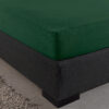 Enkel Jersey 135 gr. Hoeslaken Botanisch Groen 140 x 200