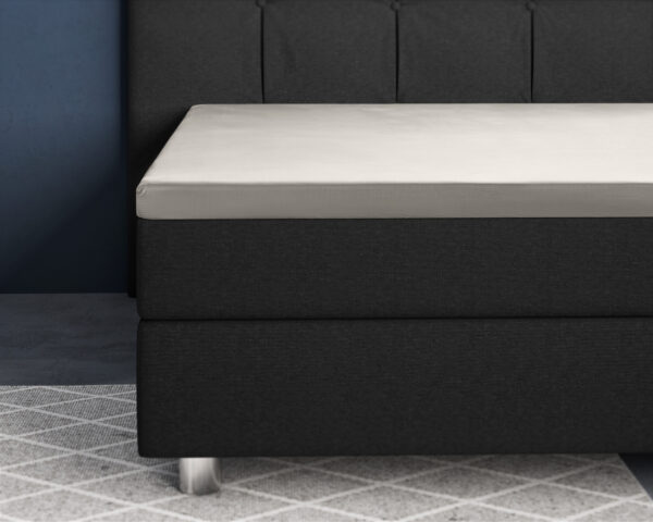 Topper Satijn Hoeslaken Creme 140 x 200