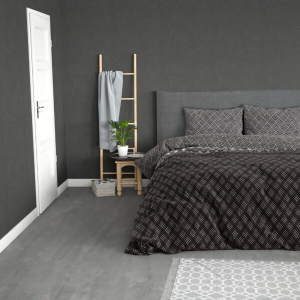 Sleeptime Flanel Cheng Antraciet 240 x 200/220 cm - Afbeelding 5