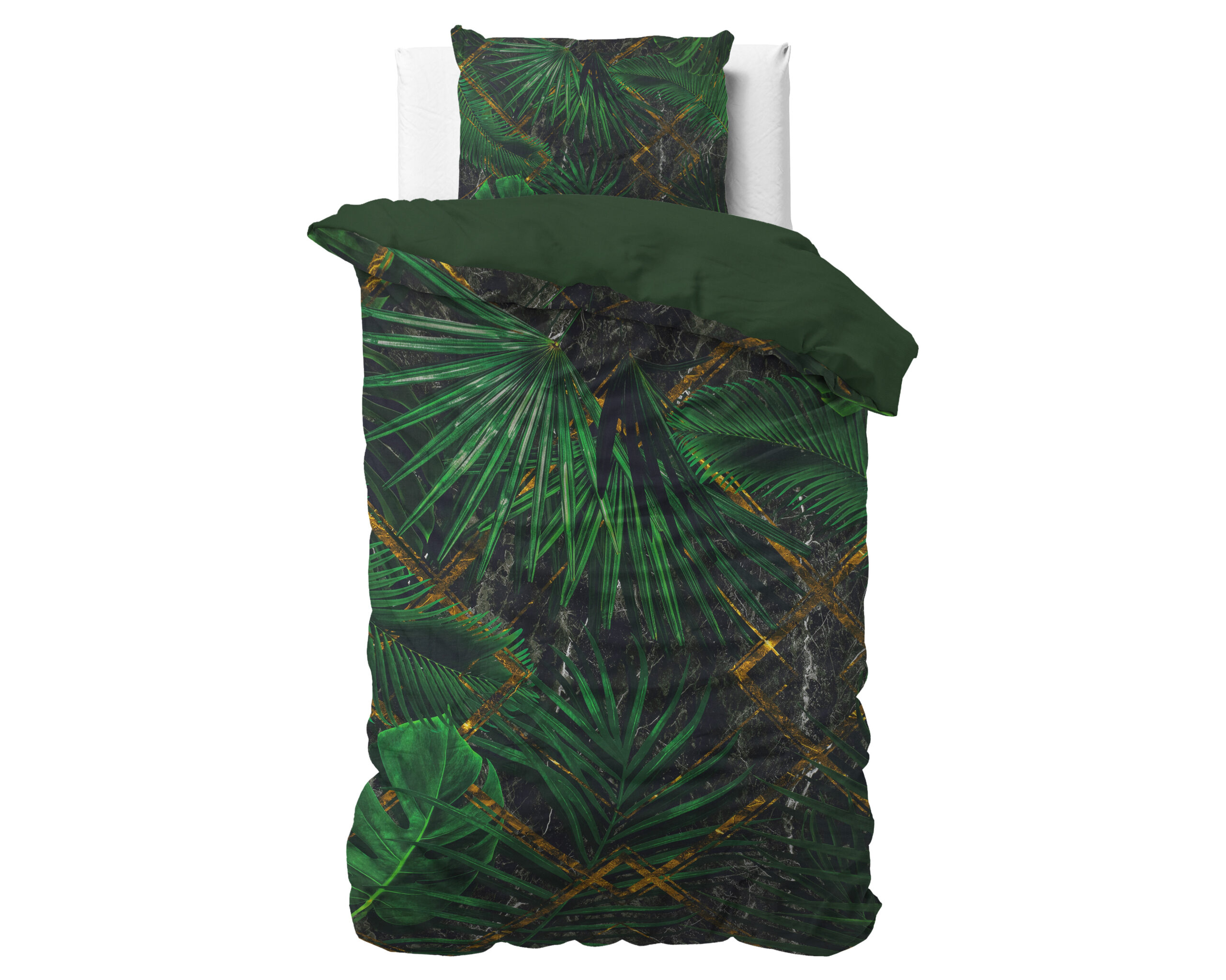 Dreamhouse dekbedovertrek Avena Groen 140 x 220 cm
