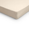 Primaviera Deluxe Topper Satijn Hoeslaken Zand 160 x 220 - Afbeelding 4