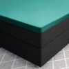 Primaviera Deluxe Splittopper Satijn Hoeslaken Donker Groen 160 x 200 - Afbeelding 3