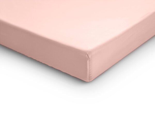 Primaviera Deluxe Splittopper Satijn Hoeslaken Roze 160 x 200 - Afbeelding 4