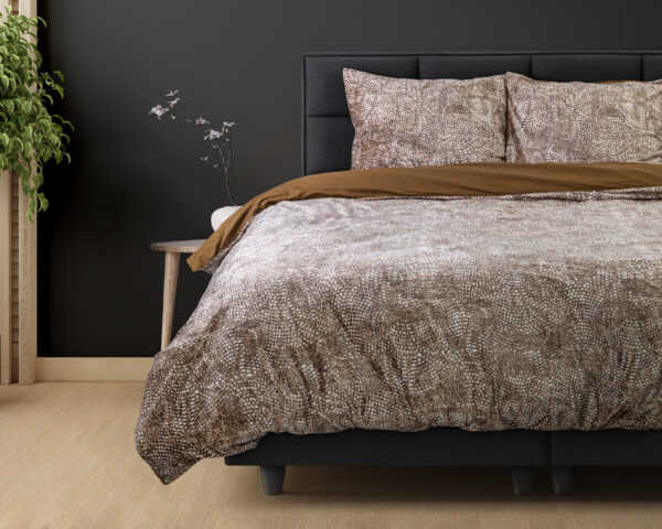 Signature Velvet Katoen Aria Bruin 135 x 200
