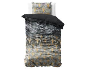 Signature Velvet Katoen Mente Grijs 135 x 200