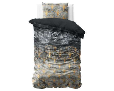 Signature Velvet Katoen Mente Grijs 135 x 200