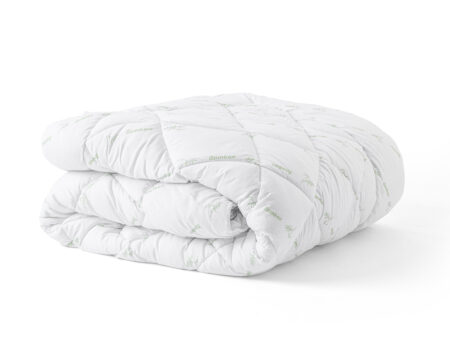 Bali Bamboe Touch Dekbed Wit 200 x 200