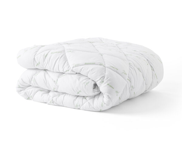 Bali Bamboe Touch Dekbed Wit 200 x 200