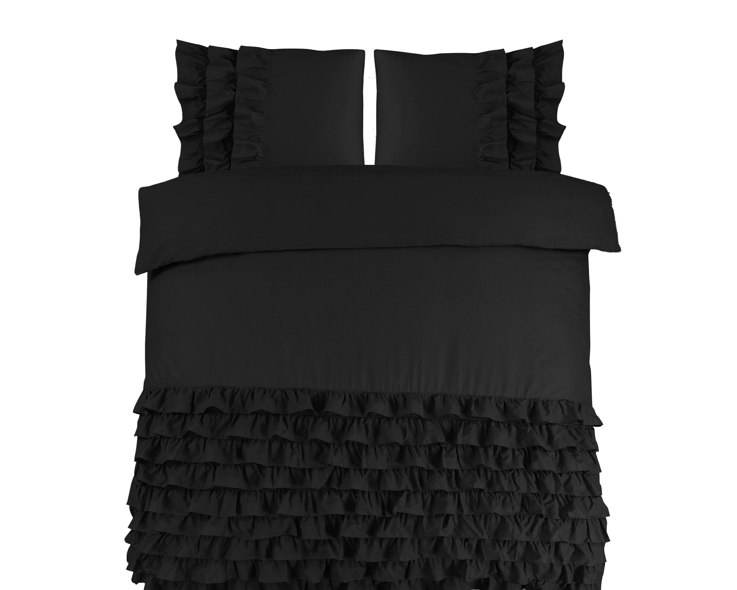 Dreamhouse dekbedovertrek Cyprus Zwart 240 x 220 cm