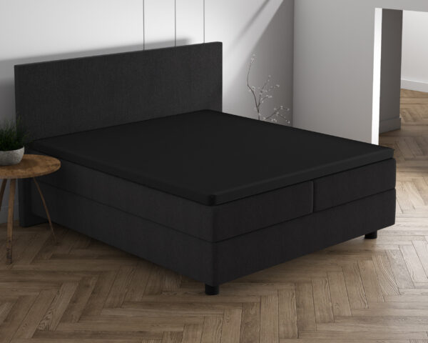 Dubbel Jersey 220 gr. Topper Hoeslaken Zwart 80/90 X 200/220