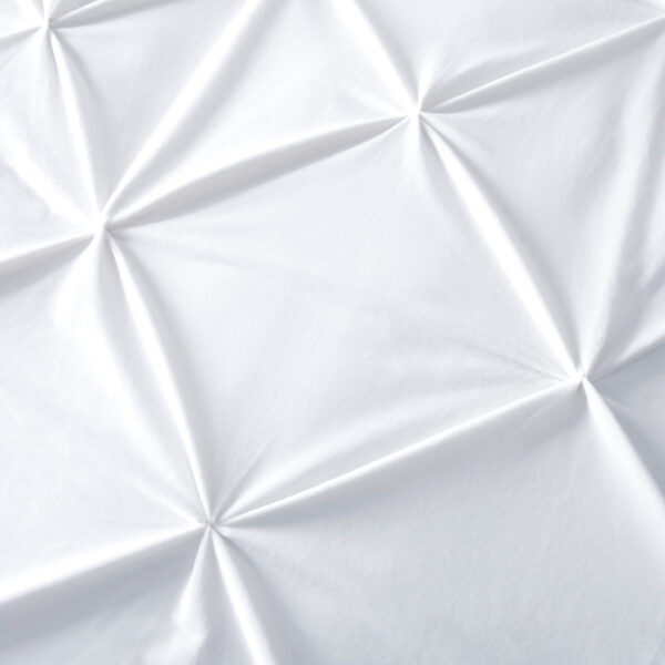 Sleeptime Velvet Pintuck Wit 140 x 200/220 cm - Afbeelding 5