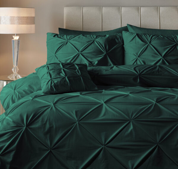 Sleeptime Velvet Pintuck Groen 140 x 200/220 cm - Afbeelding 3
