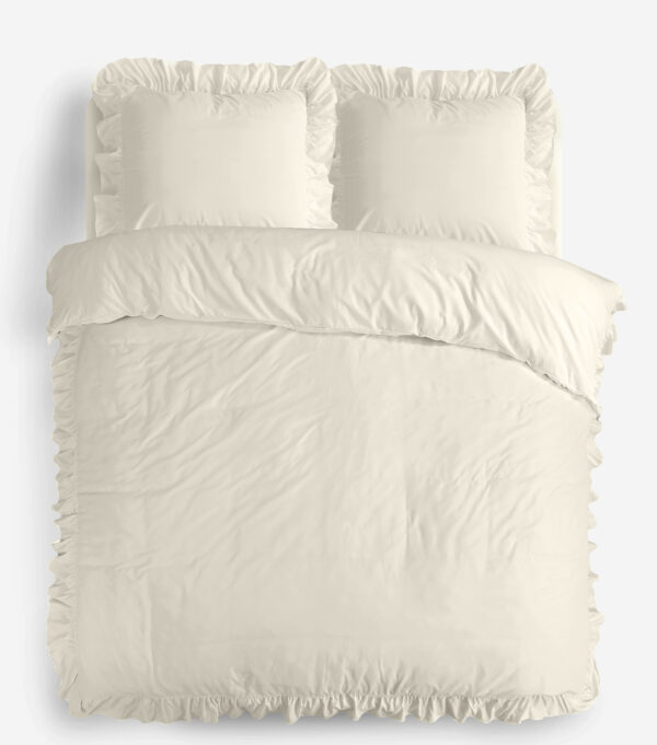 Ruffles Creme 140 x 200/220