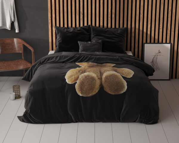 Brave Teddy Zwart 200 x 200/220